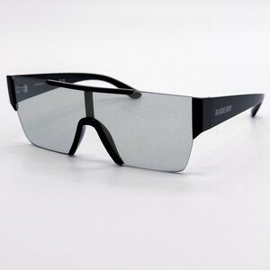NEW BURBERRY SUNGLASSES BE4291 3001/69 UNISEX BLACK/SILVER EYEWEAR BE4291 300169